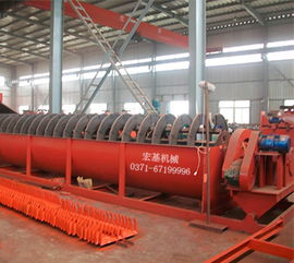 洗砂沙子生產(chǎn)線 宏基機械 圖 螺旋洗砂機生產(chǎn)價格最低優(yōu)惠價格